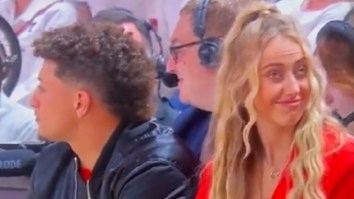 Patrick Mahomes Reacts To People Criticizing His Fiancée Brittany Matthews After She Went Viral Again While Sitting Courtside At Baylor-Texas Tech Game