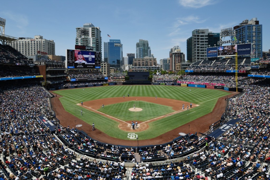 Someone Drove An SUV On The Field At Petco Park And Started Doing Donuts (Video)