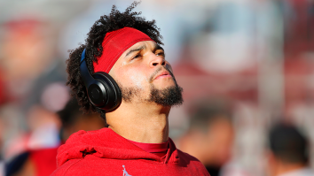 Caleb Williams Was So Excited For His First Practice At USC That He Completely Missed The Entrance