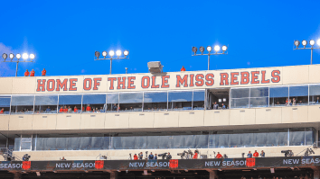 Four-Star Quarterback Hilariously Dunks On His Own Dad In Viral Recruiting Photo At Ole Miss