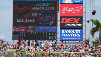 Baseball Fan Who Has Been Sunbathing In Same Spot At Spring Training For Two Straight Days Is Goals