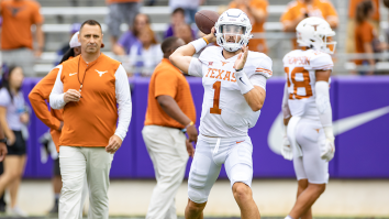 Texas Football’s QB Battle Between Quinn Ewers And Hudson Card Receives Update Before Spring Ball