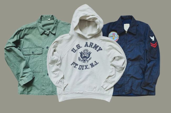 A Sweet Vintage Military Capsule Collection By Wooden Sleepers Just Dropped On Huckberry