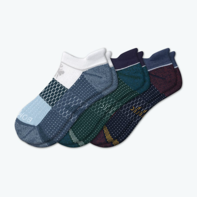Bombas Performance Golf Ankle Sock 3-Pack