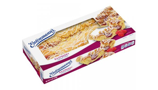 Entenmann's raspberry danish