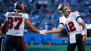 Gronk Filmed Saying There’s A ‘Good Chance’ He Returns To Bucs, Wants To ‘Scare’ Tom Brady First