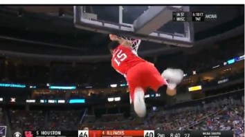 Ref Calling Tech On Illinois Player For Hanging On The Rim After Dunk Is Easily The Worst Call Of The NCAA Tourney