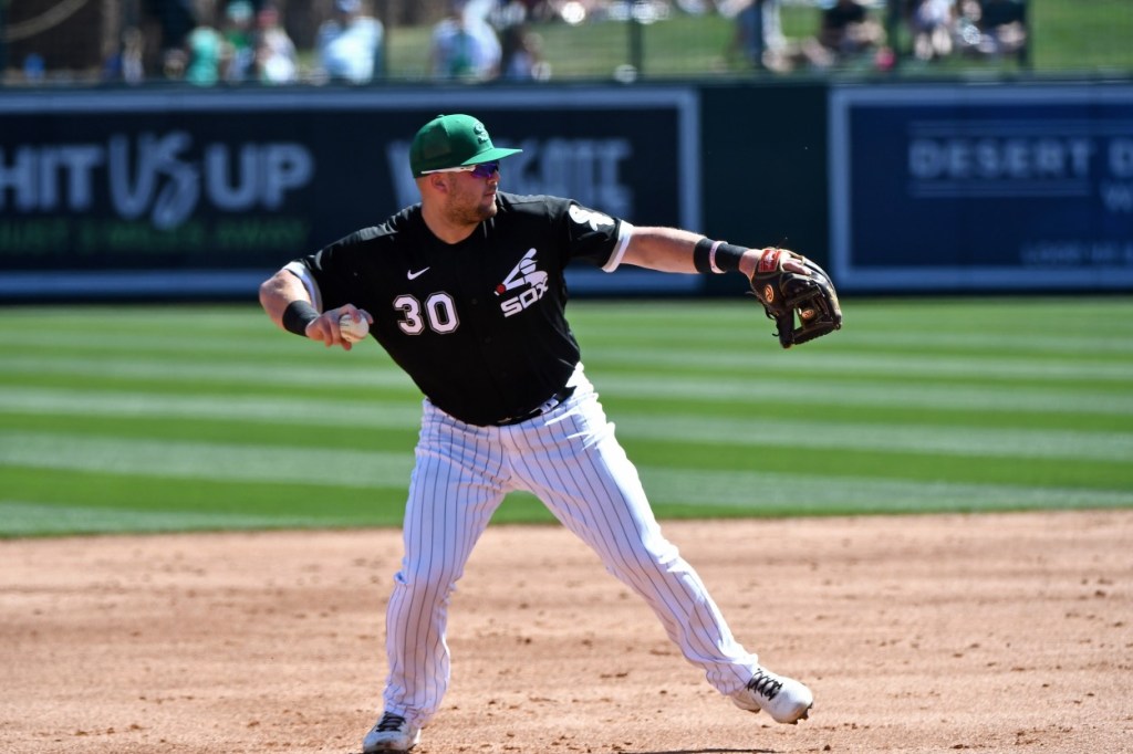Jake Burger Rips Spring Training Hats After Hilariously Awkward Sunburn