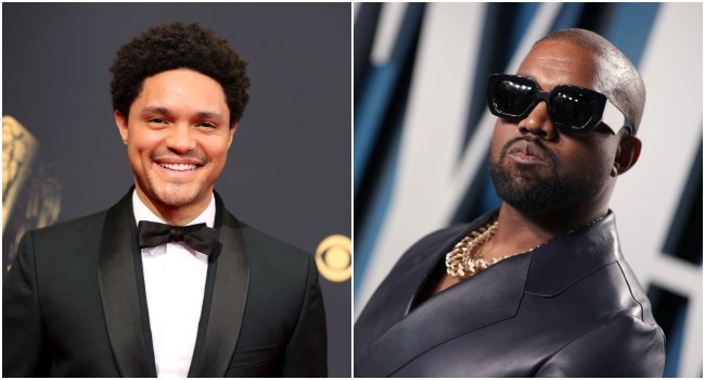 Trevor Noah Says "Belligerent" Kanye West Needs Counseling 