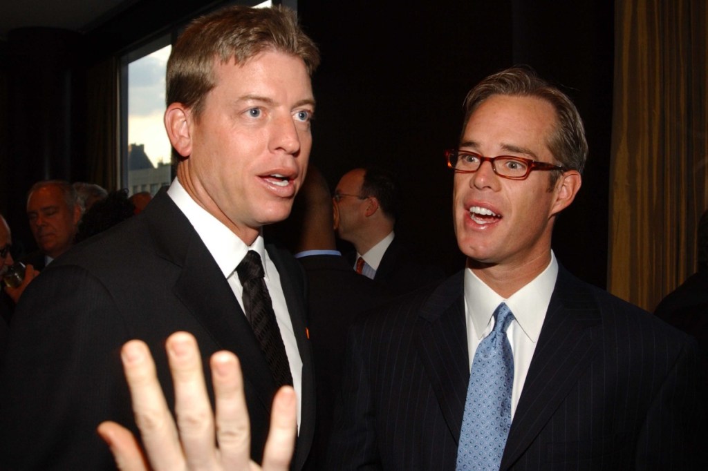 Troy Aikman Discusses Whether He'd Want To Work With Joe Buck Again After Leaving Fox For ESPN