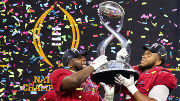 Top Receiver Recruit Finally Finds Trophies At Alabama After Roasting Texas, Texas A&M For Lack Of Success