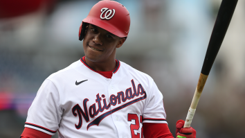 Juan Soto’s Cleats Featuring A Silhouette Of His Signature ‘Soto Shuffle’ Go Viral For Their Drip