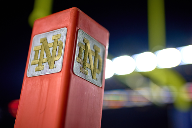 5* QB Dante Moore Goes Viral With Epic Visit Photos At Notre Dame