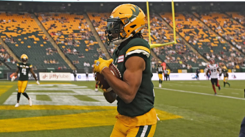 Canadian Football Player Blows Minds, Goes Viral By Doing A Standing Backflip With A Weighted Barbell
