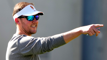 Caleb Williams Was Extremely Fired Up To Make Lincoln Riley Do Up-Downs During USC Spring Practice