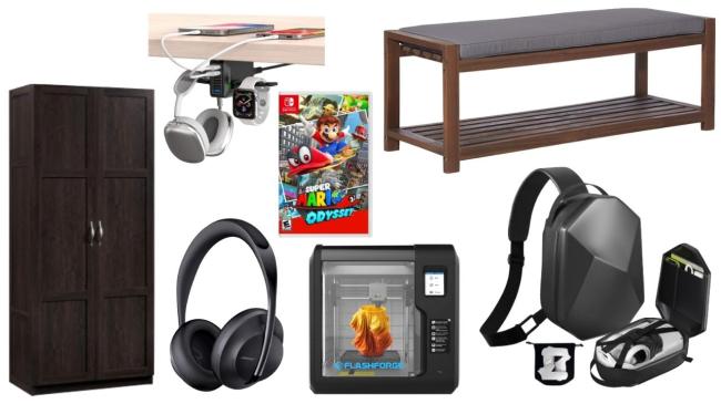 Daily Deals: Headset Holders, 3D Printers, Storage Cabinets And More!