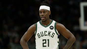 LeBron James, NBA World React As Jrue Holiday Secures $300K Bonus By Playing All Of 8 Seconds In Season Finale