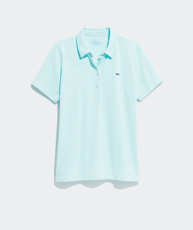 Striped Short Sleeve Polo
