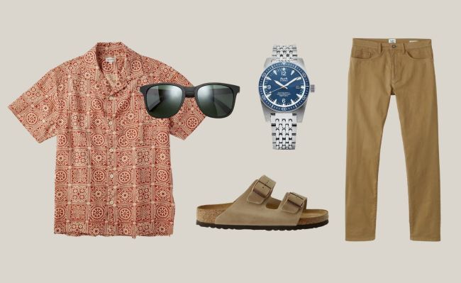 What To Wear With An Umber & Ochre Khushi Camp Shirt