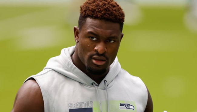 DK Metcalf Claims His Diet Involves One Meal A Day And A Lot Of Candy