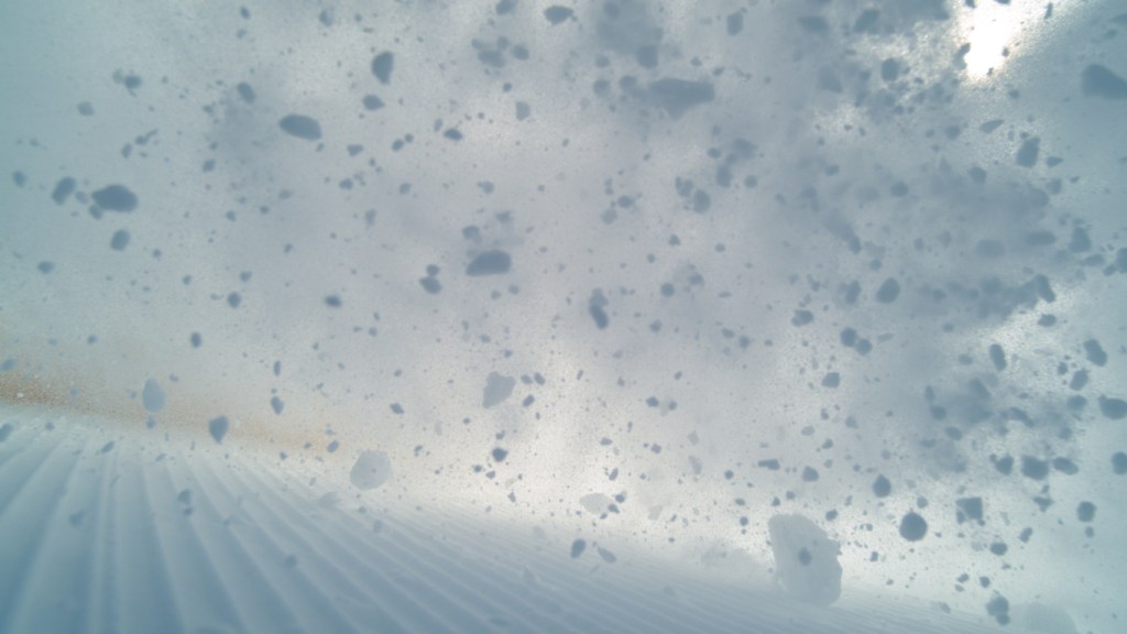 Skier Does A Backflip Into An Avalanche During A Competition (Video)