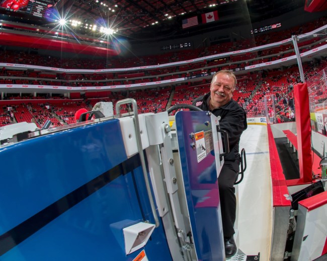 Red Wings Zamboni Driver Fired For Peeing In Drain, Sues Team