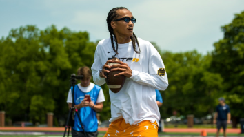 Nico Iamaleava Threw At Elite 11 In Prada Sunglasses And Michigan QB Devin Gardner Wasn’t Having it