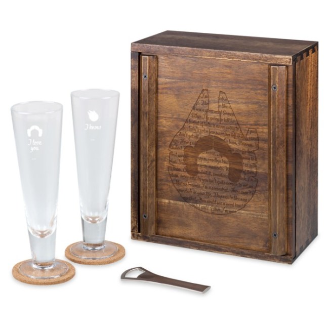 Han Solo and Princess Leia Beverage Gift Set