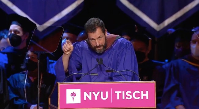 WATCH: Adam Sandler Commencement Speech At NYU (Full Video)