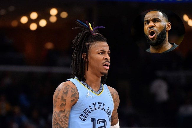 LeBron James Realizes Ja Morant Is Good At Basketball
