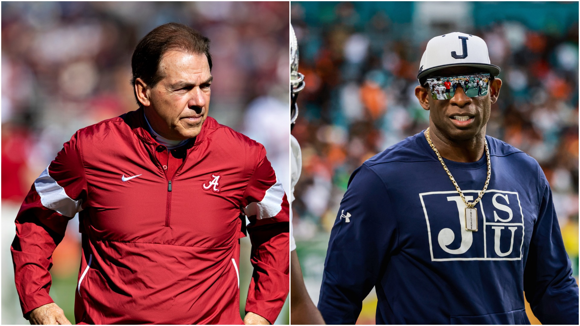 Nick Saban/Deion Sanders