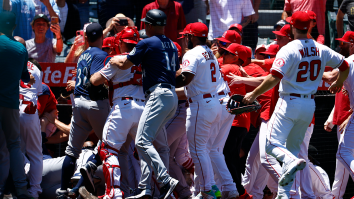 Hilarious Video Appears To Show Noah Syndergaard Fix His Hair Before Engaging In Bench-Clearing Brawl