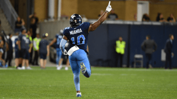 CFL Kicker Chokes Away Game-Winning Field Goal After Brawl Breaks Out Over Violent Foot Stomp