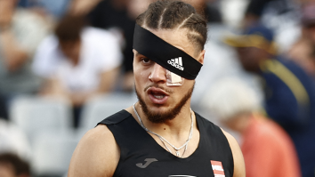 French Track Star Gets Assaulted 20 Minutes Before Race And Coughs Up Blood, Still Dominates And Wins