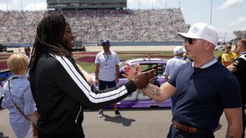 NASCAR Team Owner And Music Superstar Pitbull Celebrates A Victory In A Way You’ve Probably Never Seen