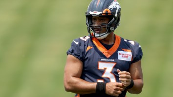 Russell Wilson Gets Painful Reminder of Super Bowl Interception At Dartmouth Graduation
