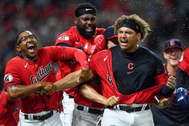 Josh Naylor Goes Absolutely Bonkers After Hitting Walk-Off Home Run