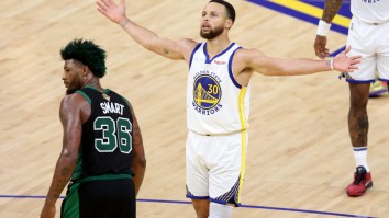 Stephen Curry Savagely Claps Back At Boston Fans With Hilarious T-Shirt Troll Job