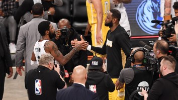 REPORT: Lakers Emerging As Most Legitimate Option For Kyrie Irving, But There’s A Concern For The Nets