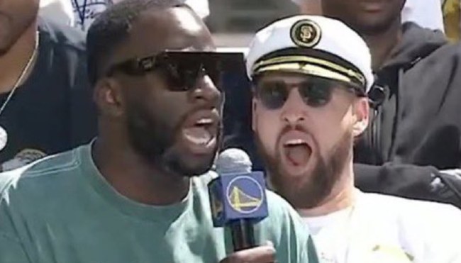 Klay Thompson Yawning During Draymond Green Speech Sparks New Meme
