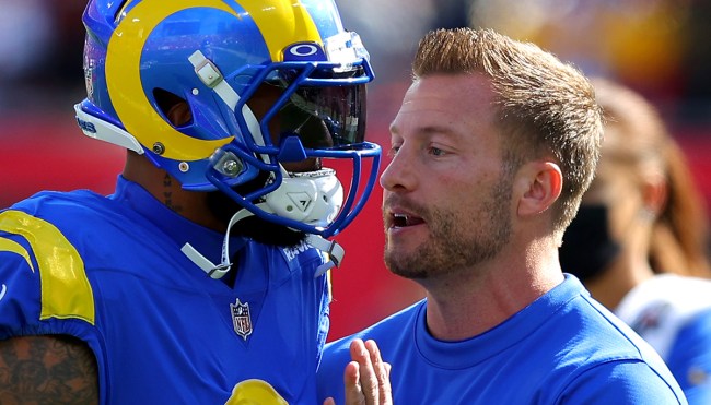 Sean McVay Had Great Reaction To Odell Beckham Jr. Crashing His Wedding