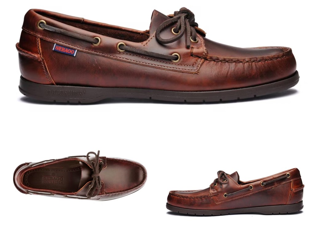 Pick Up These Leather Sebago Boat Shoes For Father's Day