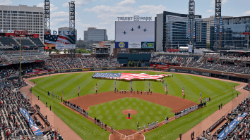 Lonely Mets Fan At Truist Park Gets Viciously Roasted By The Atlanta Braves Kiss Cam (Video)