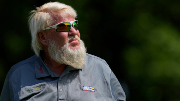 John Daly Casually Smoking A Massive Drive Over A Busy Highway While Barefoot Is Perfectly On-Brand