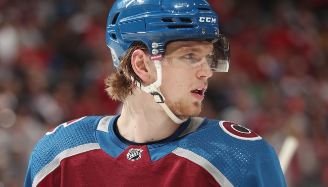 Police Mistake Avalanche's Bowen Byram For Fan At Victory Parade