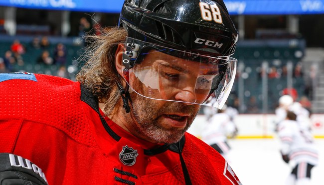 50-Year-Old Jaromir Jagr Has Hilarious Sales Pitch For NHL Teams