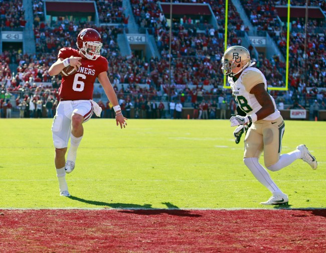 The Last Interaction Between Baker Mayfield & Matt Rhule Was Awkward