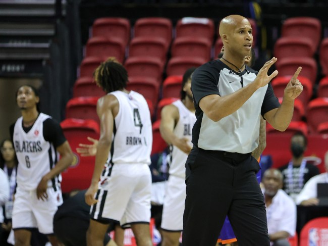 NBA Summer League referee Richard Jefferson 