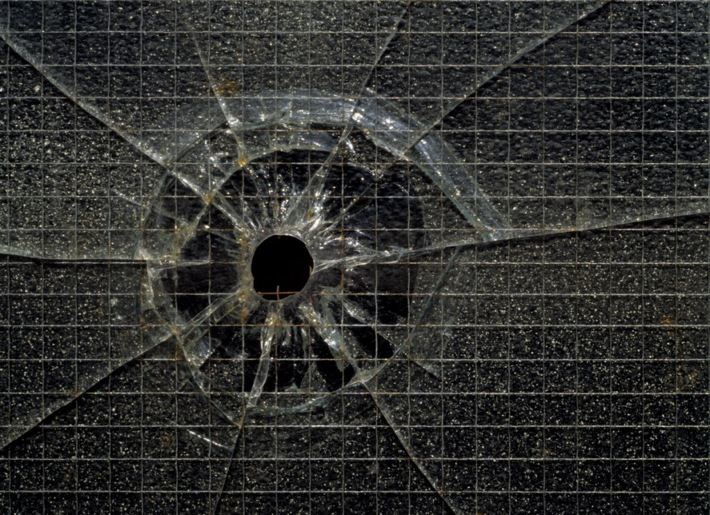 YouTubers Test How A 9mm Bullet Travels Through Glass In 100,000 FPS Footage