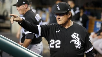White Sox Manager Tony La Russa Gets Clowned Again As He Intentionally Walks Jose Ramirez With An 0-1 Count